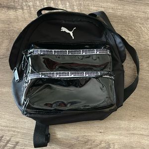 Like New Puma small black backpack